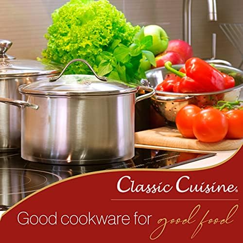 Classic Cuisine 6 Qt Stock Pot with Lid