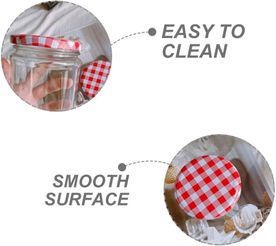 Stylish Jar Lids for Kitchen Organization