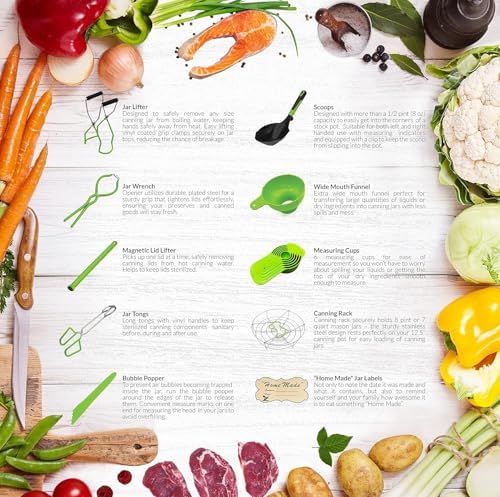 High-Quality Canning Kit with Stainless Steel Accessories for Home