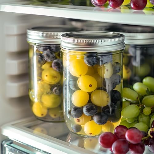 ComSaf Small Mason Jars Sealed Preserving Perfectly