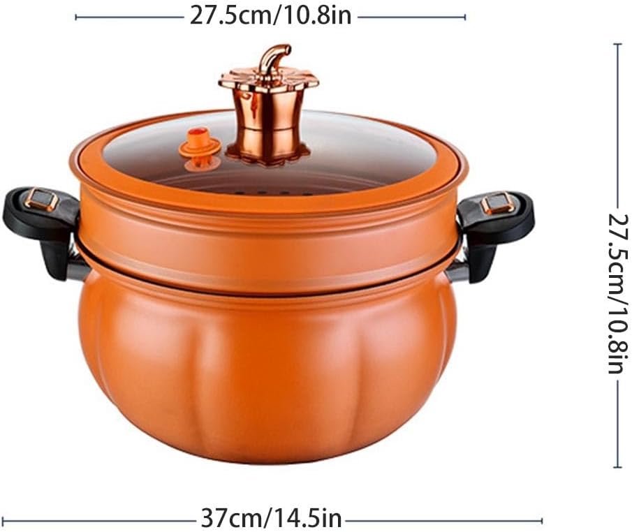 Durable Non-Stick Stock Pot for Cooking