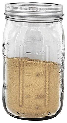 Ball 32-Ounce Quart Mason Jars with Lids and Bands 2 Pack
