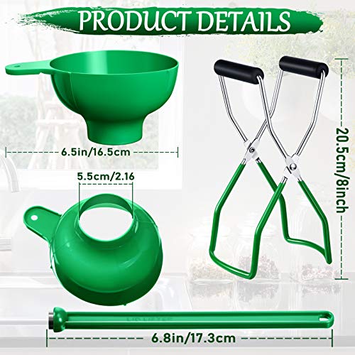3-Piece Canning Essentials Kit with Jar Lifter Funnel Magnetic Lid Wand