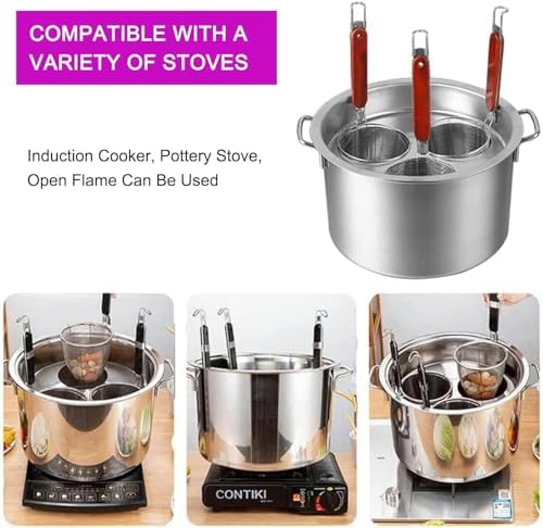 UNbit Stainless Steel Stock Pot Insert Set