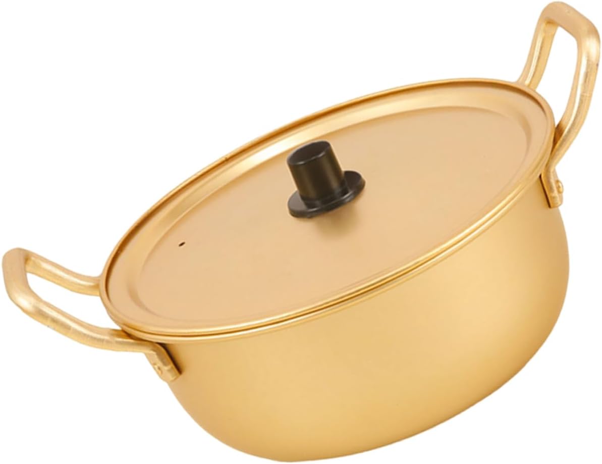 Camping Home Use Aluminum Stockpot for Instant Ramen Noodles