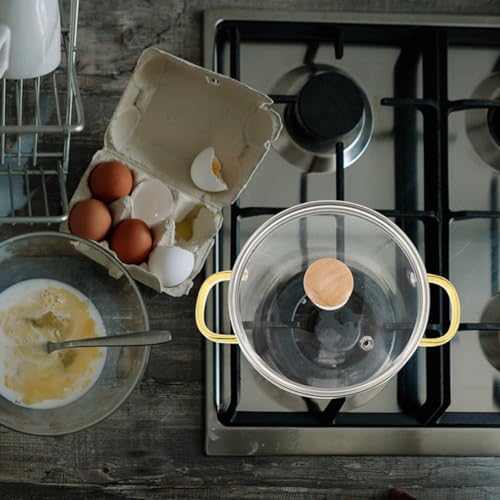 Get Cooking Quick with Adjust-Size Glass Pot