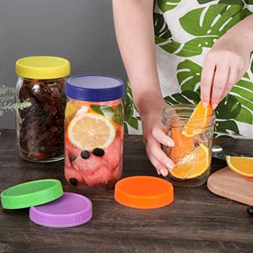 Safety-First Wide Mouth Mason Jar lids