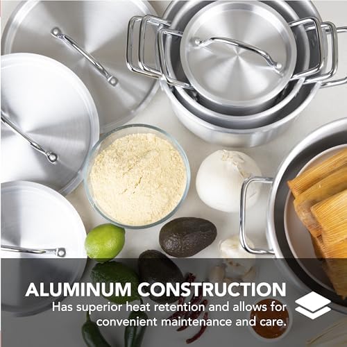 Compact Aluminum Stock Pot Set