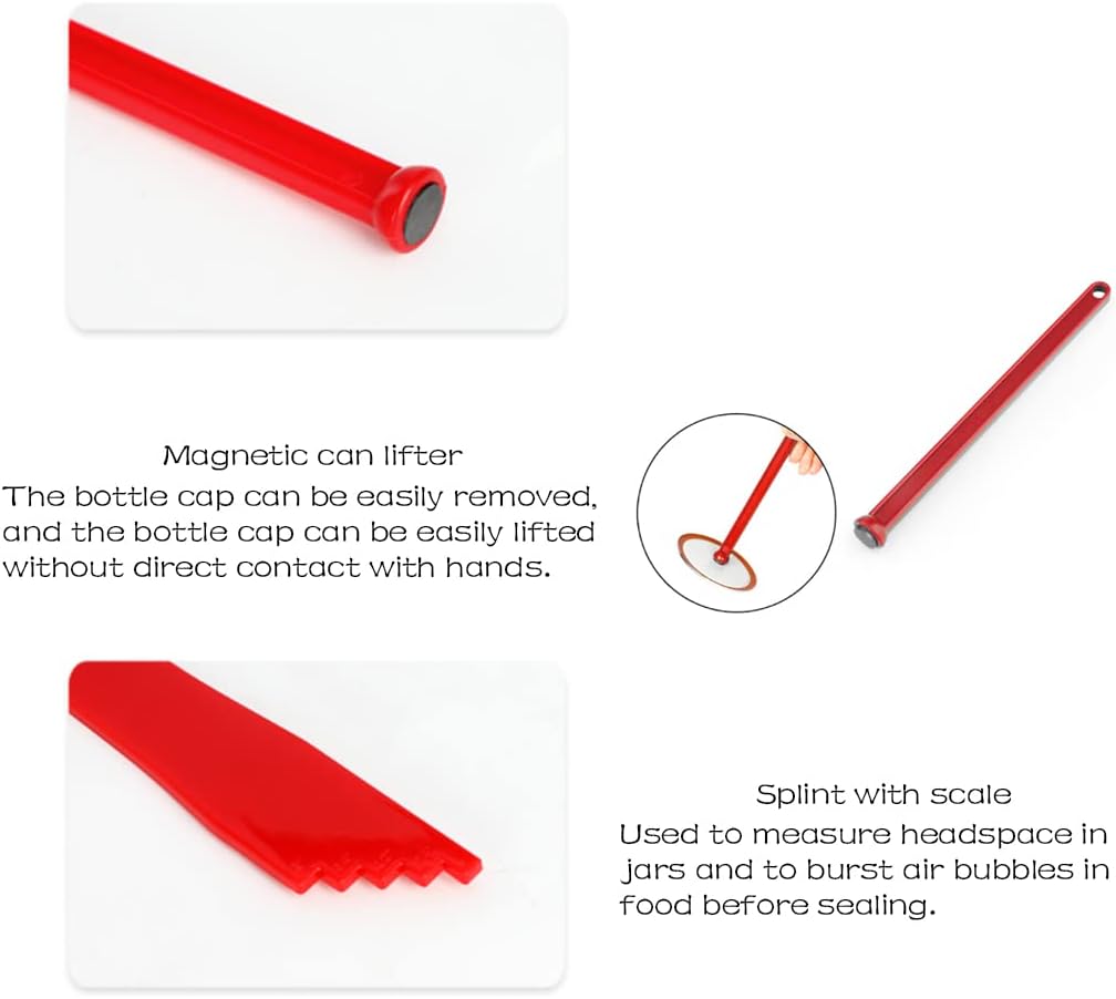 Canning Kit with Bubble Popper Lid Lifter