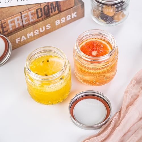 Amzcku 8oz Mason Jars
