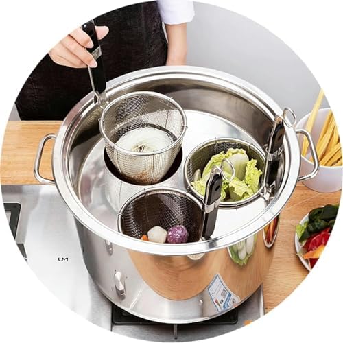 Versatile Stainless Steel Pots Set