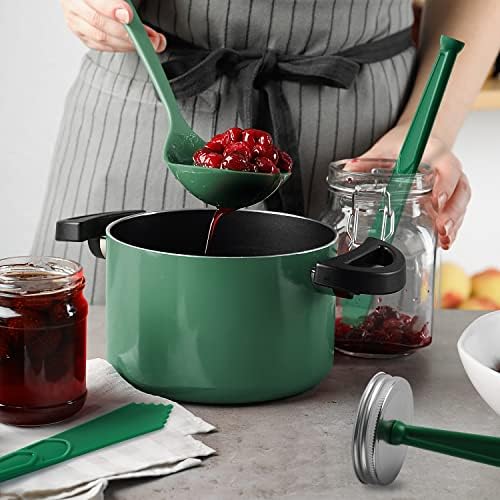 P Magnetic Jar Lid Lifter Canning Bubble Popper Remover Measurer 3 In 1