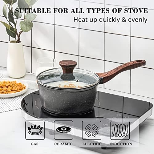 Sensart Nonstick 15 Quart Saucepan Set