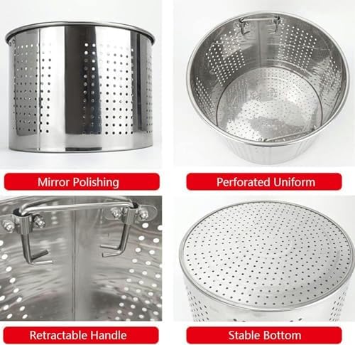 Stainless Steel Stock Pot Basket