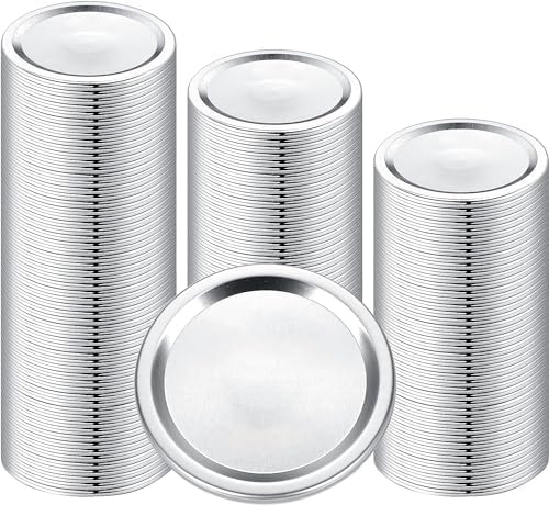 Premium Canning Lids for Ball Jars - Durable Easy to Use