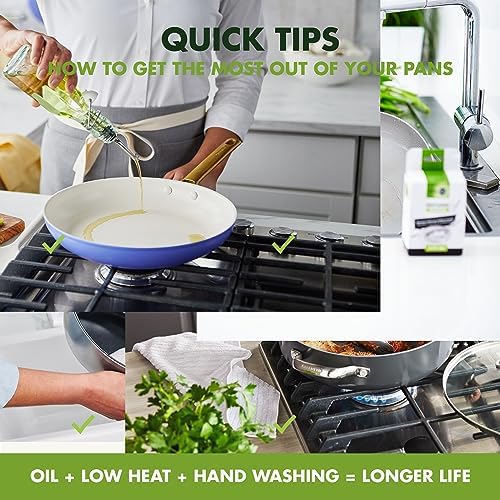 Ergonomic PFOA-Free Grill Pan Set