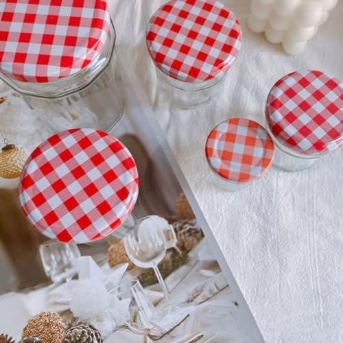 Stylish Jar Lids for Kitchen Organization