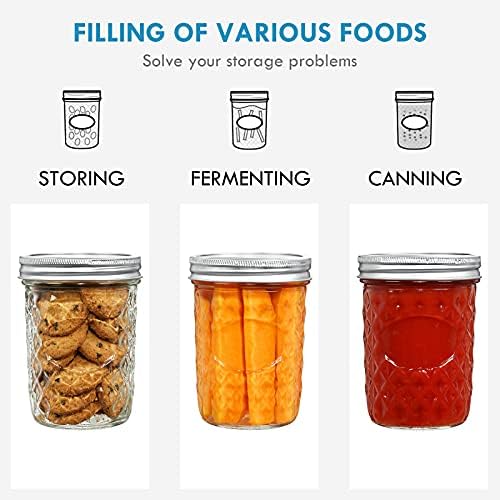 10-Piece Mason Jar Set