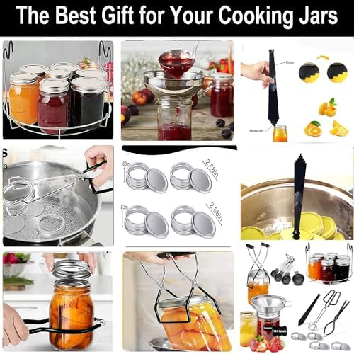 HOMMES Canning Starter Kit for Mason Jars 1
