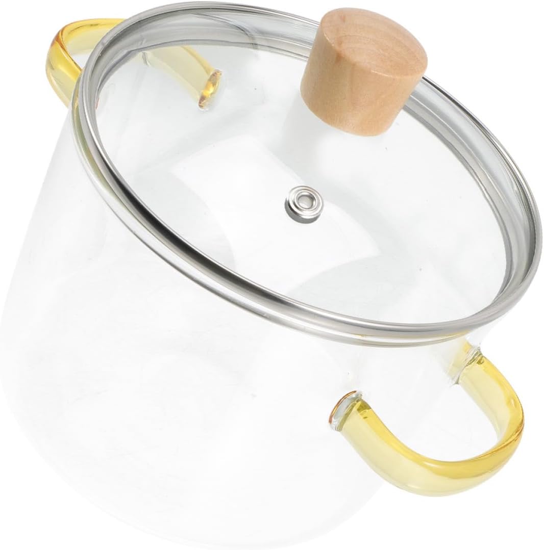Get Cooking Quick with Adjust-Size Glass Pot