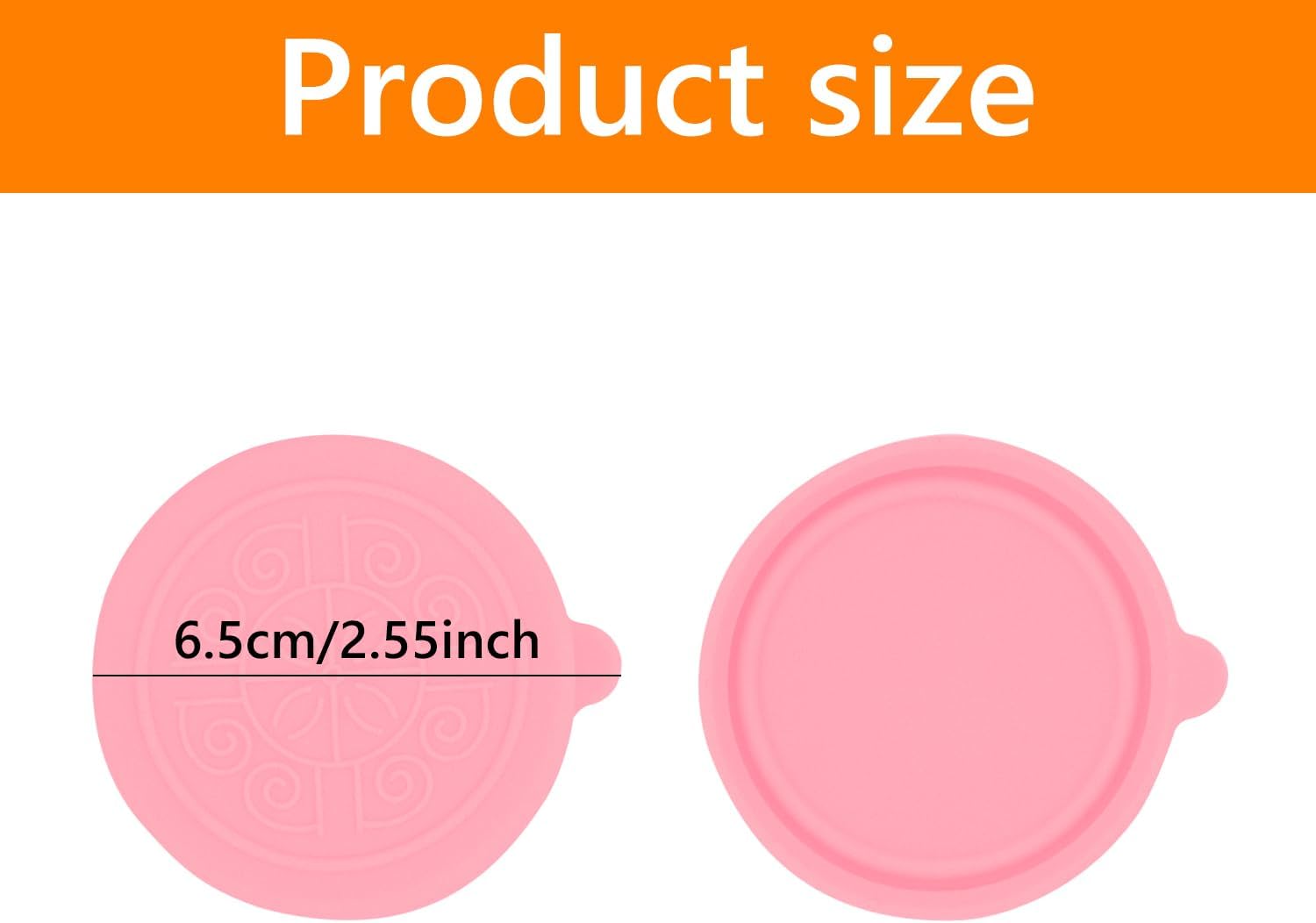Dohia Oui Jar Lids Silicone Sealed Covers for Glass Jars