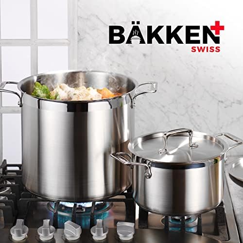 20 Quart Stockpot with Lids Handles
