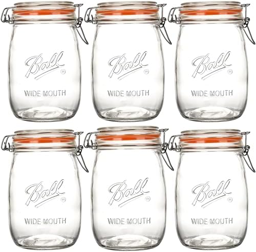 Wide mouth Mason Jars