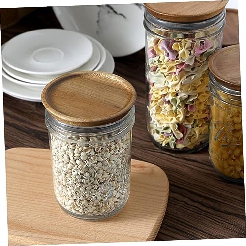 2-Piece Airtight Mason Jar Lid Set with Silicone Seal