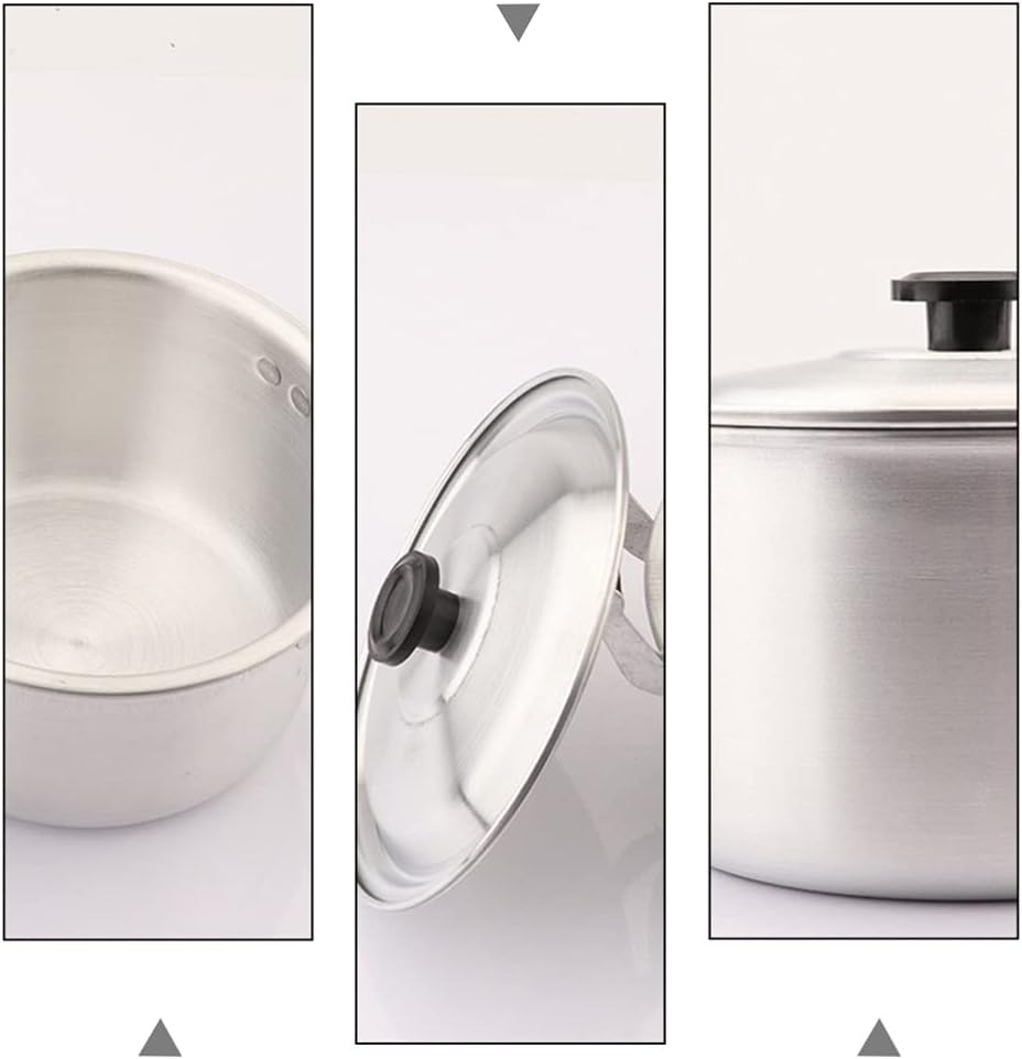 Thickened Aluminum Stock Pot - Grill Hot Pot Use - Sturdy Design