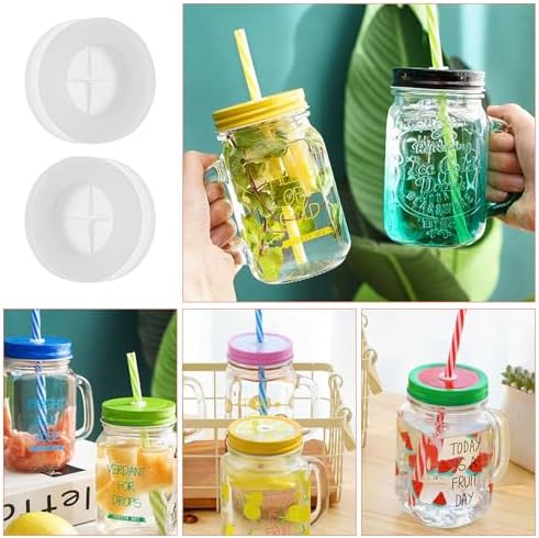 Reusable Silicone Straw Plug for Mason Jars