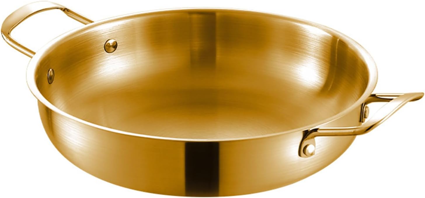 Korean Ramen Noodle Pot - Stainless Steel Multi-Purpose Stockpot