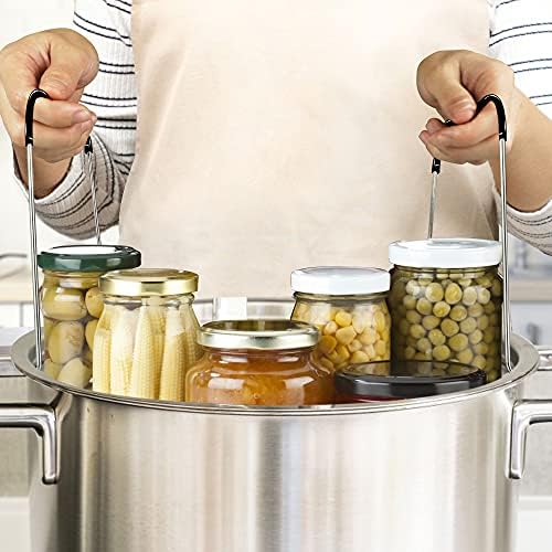 12-inch Stainless Steel Canning Rack Holds 7 Pints or 6 Quarts
