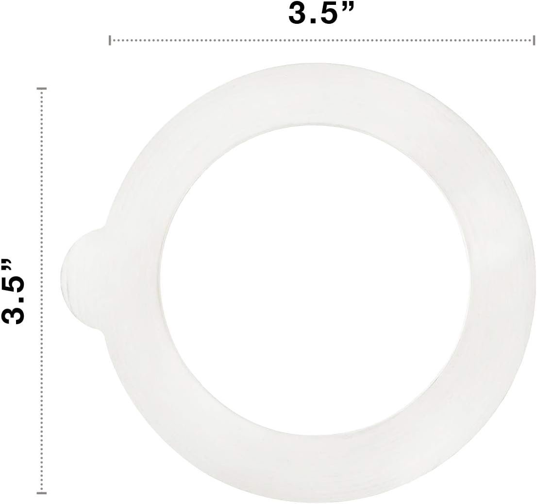 Essential Replacement Gaskets for Fido Canning Jars Set of 6