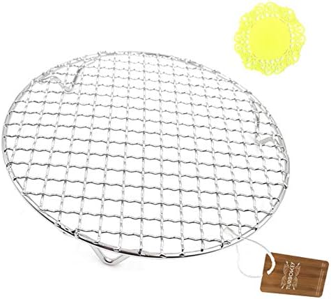 Turbokey Multi-Purpose Stainless Steel Cooling Rack for Barbecue Instant Pot 190mm