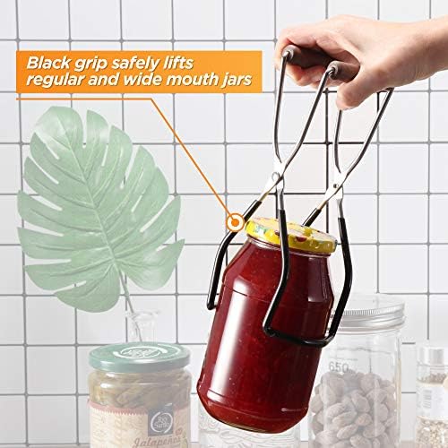 GET HANDS-FREE Jar Lifter - Effortlessly Remove Canning Jars without Back Strain
