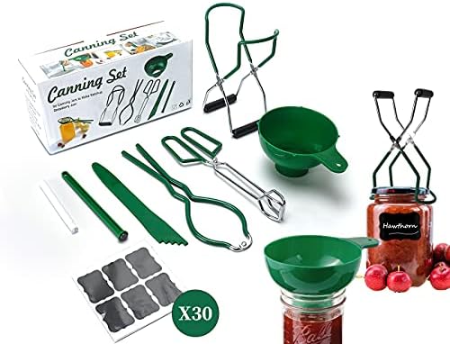 Canning Kit with 37 PCS Durable Kitchen Supplies Perfect for Home Preserving