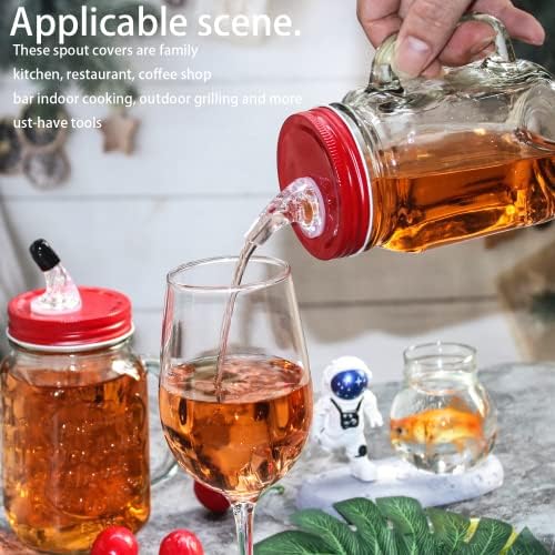 Fast Easy Mason Jar Pour Spout Set