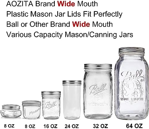 High-Quality Mason Jar Lids Set of 10
