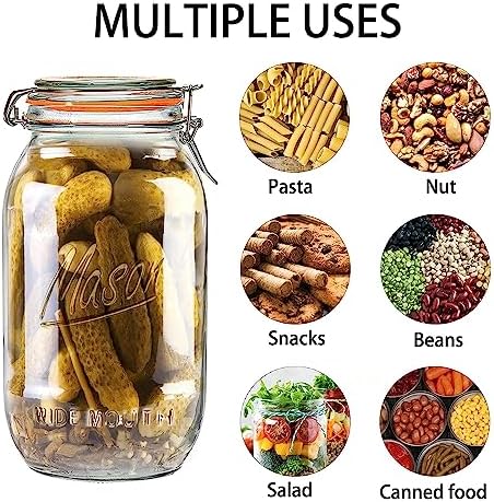 Premium Homeopathic Mason Jars
