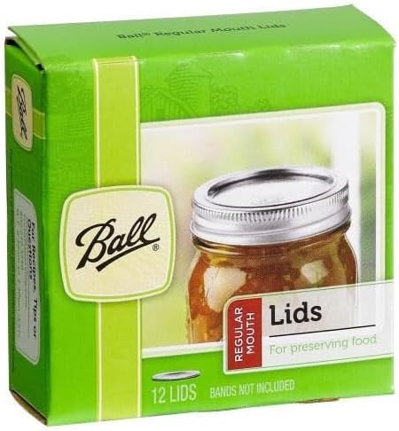 Ball Regular Mouth Jar Lids 4-Pack
