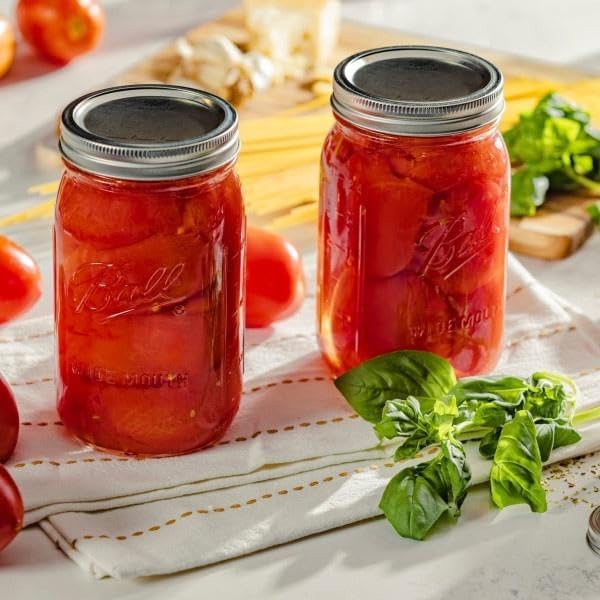 12-Piece Wide Mouth Quart Jar Case