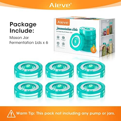 AIEVE 6-Piece Fermentation Lids Set