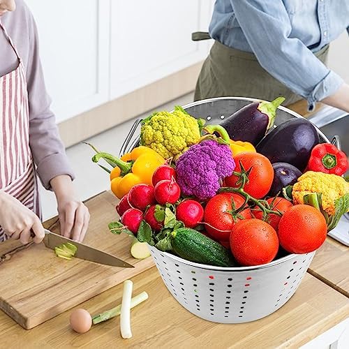 High-Quality Stainless Steel Stock Pot Steamer Basket