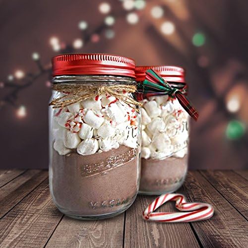 Kook Mason Jar Lids Set of 12 - Airtight Reliable