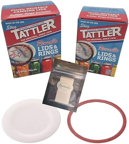 Sturdy Jar lids latitude free made in USA