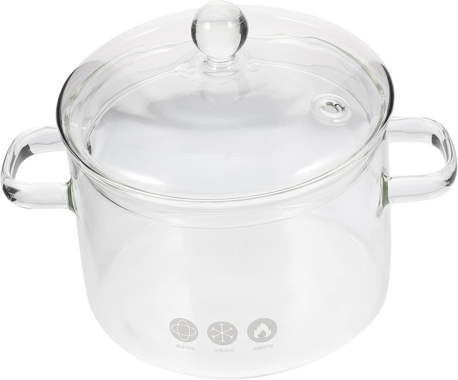 DECHOUS High Borosilicate Glass Stockpot