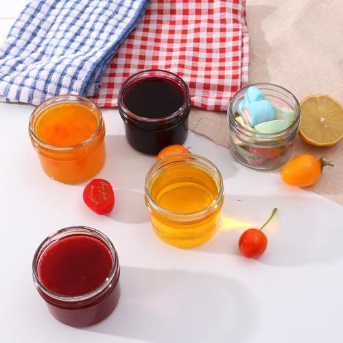 STARSIDE 4 oz Glass Mason Jars