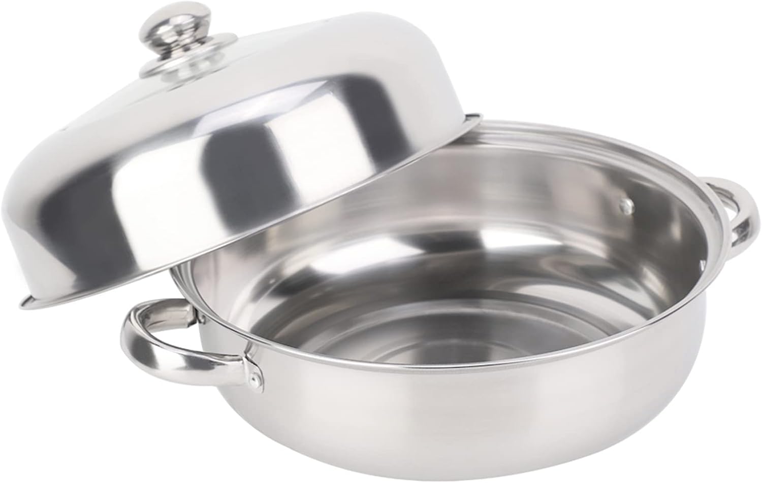 28CM Stainless Steel Single Layer Steamer Pot Delicious Cooking Made Easy