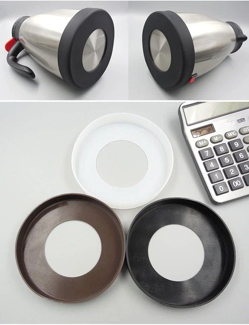 Black silicone protective covers for easy cleaning and durability at 135mm