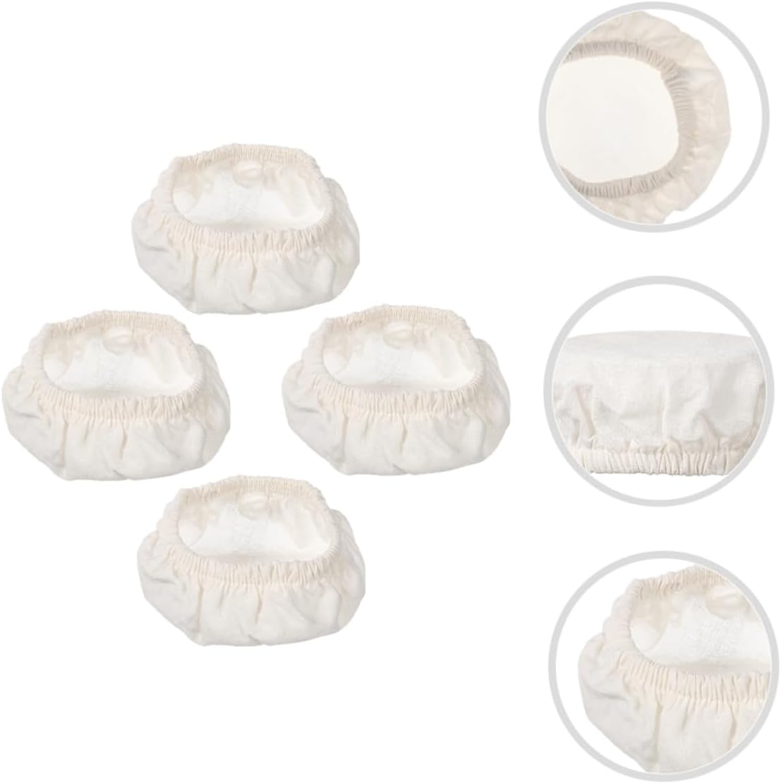 4pcs Cotton Jar Covers for Glass Jars and Canning Lids